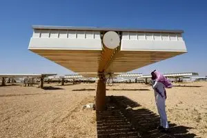 عربستان از نفت به خورشید پناه برد