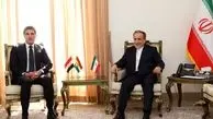 عکس متفاوت عراقچی و بارزانی 