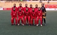 دومین پیروزی دختران فوتبالیست ایران مقابل ترکمنستان