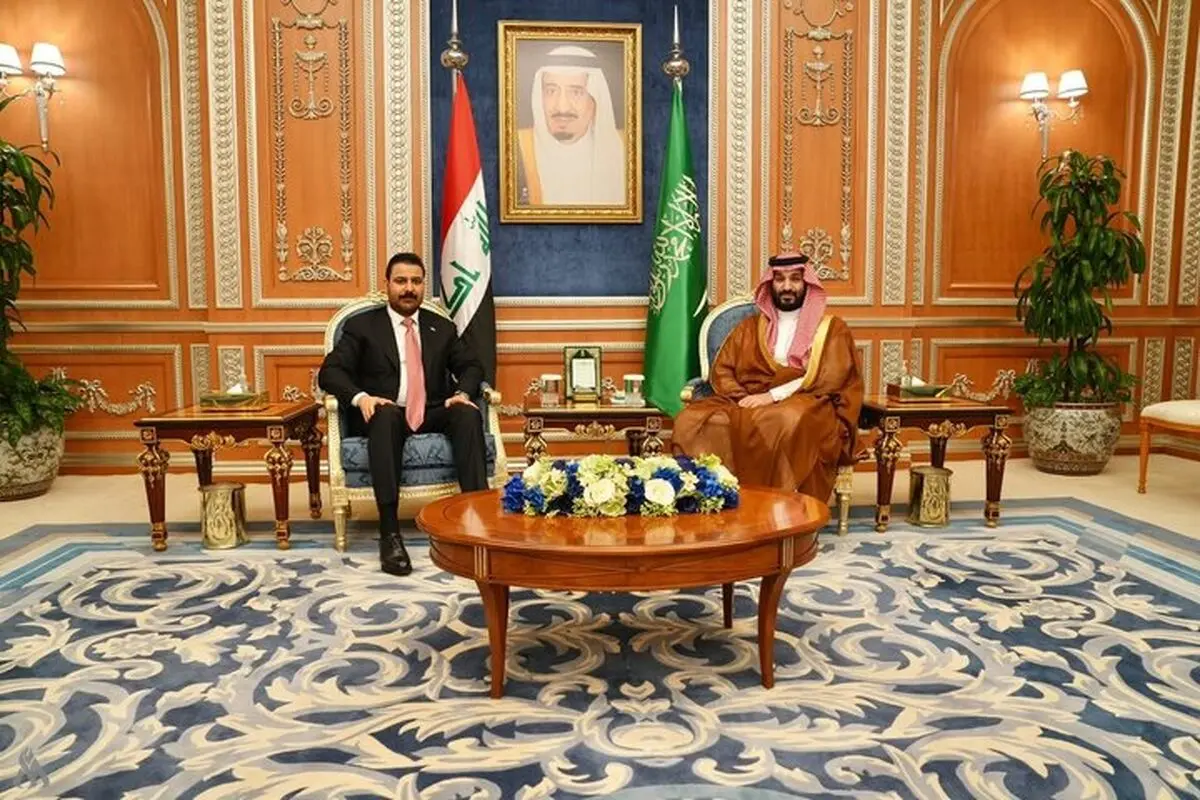 ملاقات بن سلمان و نخست وزیر عراق