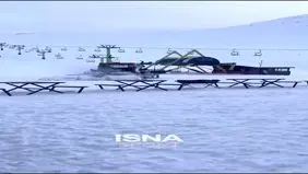 پیست اسکی توچال آماده ورزش های زمستانی می شود+ ویدئو