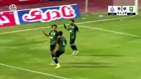 گل اول خیبر به ملوان را ببینید + ویدیو