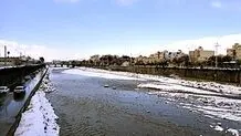 بارندگی به رودخانه خشک شیراز جان دوباره داد 

