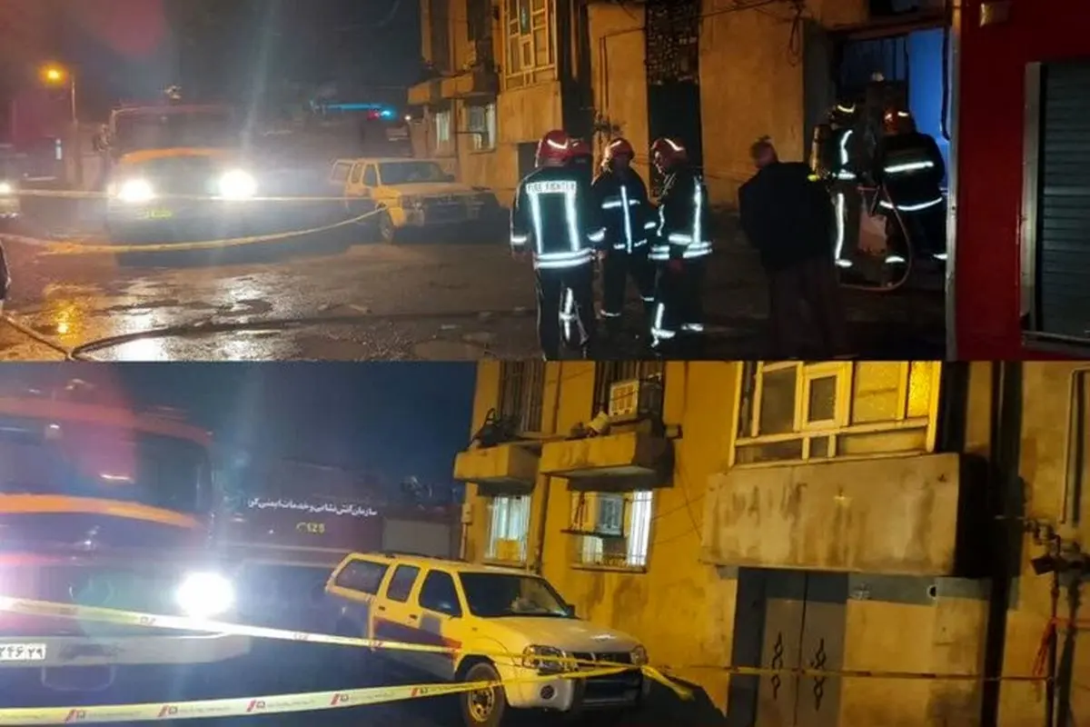 ۵ خودرو تریلی حامل سوخت مایع در اسلامشهر دچار حریق شد
