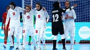 آبی‌ها در فوتسال زنان اولین شکست خود را تجربه کرد + نتایج هفته نهم لیگ برتر