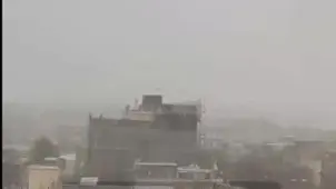 صحنه تماشایی از بارش برف در زنجان+ ویدئو