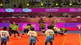 سومین پیروزی تیم ملی کبدی زنان در قهرمانی جهان
