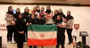 Iranian girls shine at 2024 Asian weightlifting C'ships
