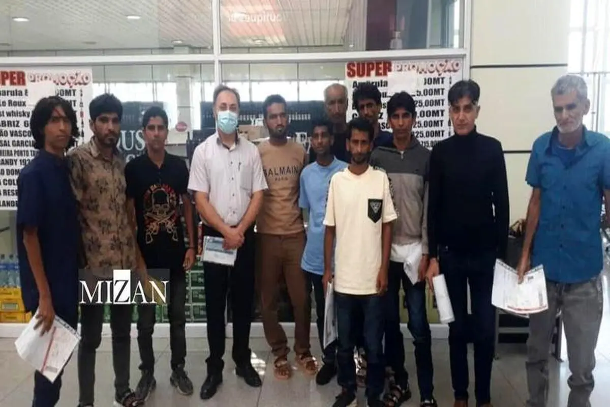 ۱۰ ملوان زندانی ایرانی آزاد شدند/ عکس

