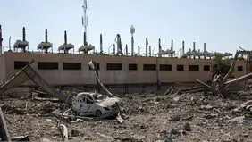 تخریب ورزشگاه بعثت تهران در حمله هوایی آمریکا و اسرائیل + عکس