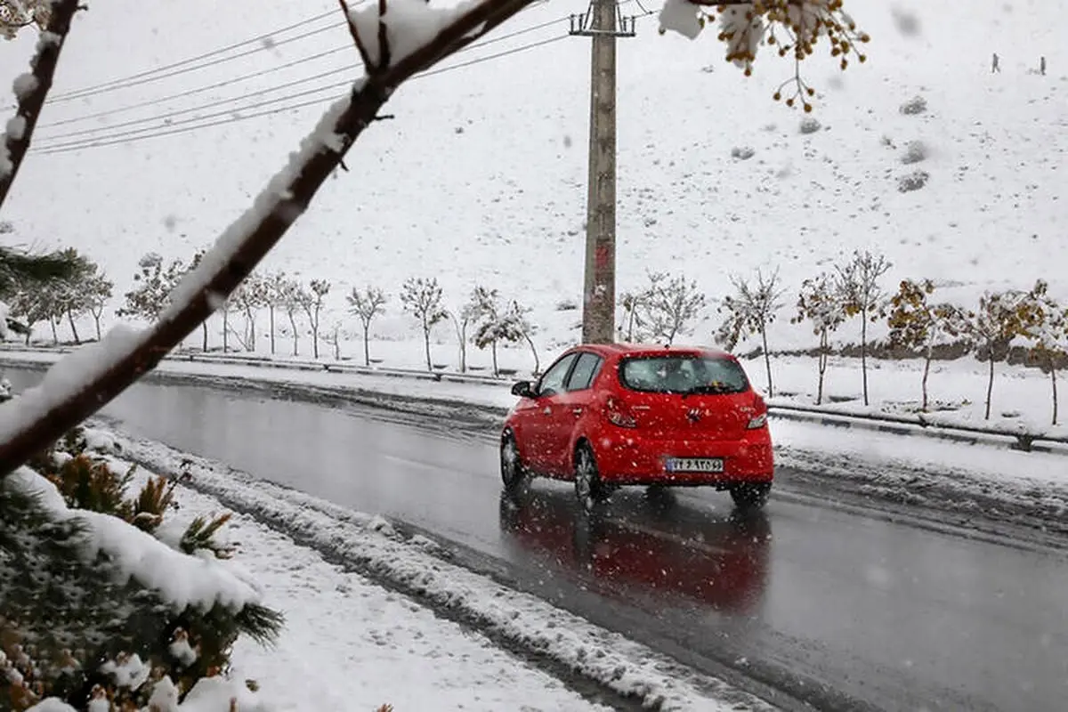 برف آلودگی را شست