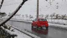برف آلودگی را شست