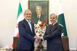 پزشکیان از پاکستان تشکر کرد/ ۱۲ سند همکاری  امضا شد