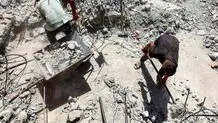 حمله قایق های جنگی اسرائیل به ساحل شهر غزه