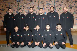 تیم ملی کشتی آزاد ایران عازم مسابقات جهانی کرواسی شد