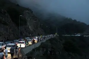 رفع انسداد جاده چالوس و آزادراه تهران به شمال