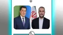 Iran, Uzbekistan FMs discuss ties, SCO meeting