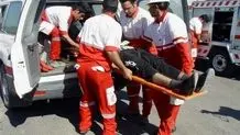 مینی بوس حامل تیم کشتی واژگون شد/۱۴ نفرمصدوم شدند