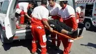۲۵ مصدوم در واژگونی مینی‌بوس جاده اهر