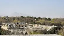 تخریب کاخ ۲۰۰ ساله اصفهان در پی حملات آمریکا و اسرائیل + عکس