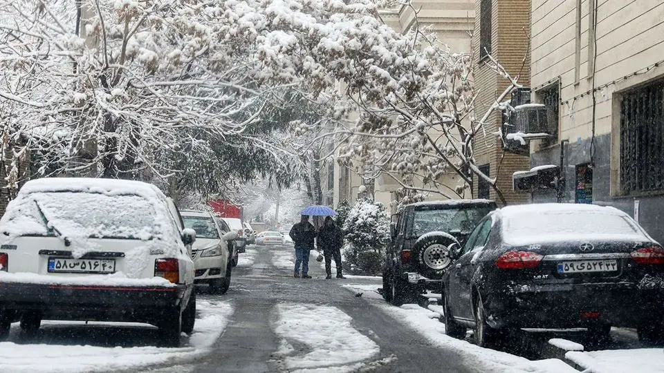 افزایش ۴۷ درصدی تصادفات در روز برفی تهران