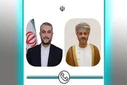 وزیر الخارجیة الإیراني ونظیره العماني یبحثان آخر تطورات الأوضاع فی المنطقة