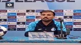 مهران احمدی: برای نام بزرگ استقلال بازی می کنیم