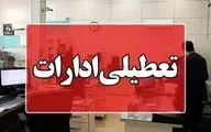 طوفان ادارات شهرستان ریگان را تعطیل کرد

