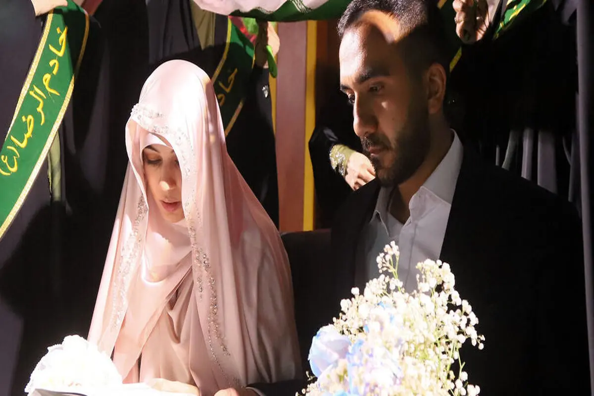 برگزاری مراسم عقد یک عروس و داماد در تجمعات شبانه در تهران + عکس
