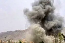 عربستان یک شهر مرزی یمن را هدف قرار داد
