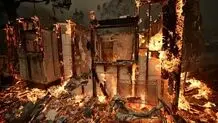 آتش سوزی لس آنجلس جان ۱۶ نفر را گرفت 