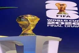 کاپ قهرمانی جام جهانی در محل قرعه کشی مستقر شد