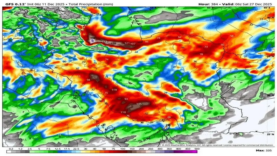 سرمای هوا تا دوشنبه ادامه دارد+ ویدئو

