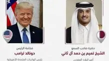 امیر قطربا ترامپ درباره ایران گفتگو کرد