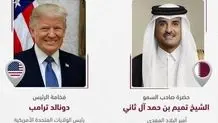 امیر قطربا ترامپ درباره ایران گفتگو کرد