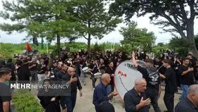 گیلان سراسر حسینیه شد؛ طنین نوای «لبیک یا حسین» در دیار میرزا

