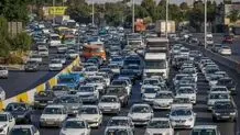 ترافیک سنگین در مسیرهای جنوبی آزادراه تهران – کرج – قزوین