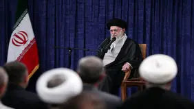  انگشتر خاص رهبری در نخستین شب ایام فاطمیه + عکس