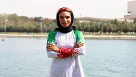 دختر المپیکی رویینگ ایران: با هیچ مربی مشکل ندارم