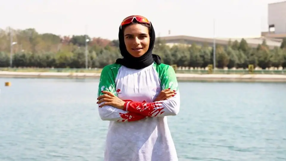 دختر المپیکی رویینگ ایران: با هیچ مربی مشکل ندارم