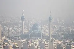 هوای خاکستری شهر اصفهان