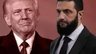 دیدار ترامپ و جولانی فردا در ریاض