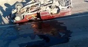 تصادف مرگبار در محور سراوان با ۴ فوتی و ۲۱ مصدوم