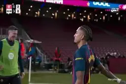 گل دوم بارسلونا به اوساسونا+ ویدئو