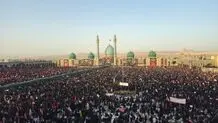 مراسم تشییع رهبر شهید انقلاب در قم برگزار شد