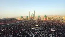 مراسم تشییع رهبر شهید انقلاب در قم آغاز شد