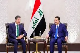 تاکید نیچروان بارزانی و السودانی بر تسریع در تشکیل دولت جدید عراق