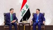 تاکید نیچروان بارزانی و السودانی بر تسریع در تشکیل دولت جدید عراق