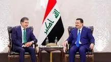 تاکید نیچروان بارزانی و السودانی بر تسریع در تشکیل دولت جدید عراق