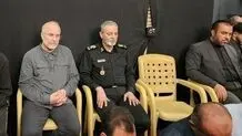 مراسم چهلمین روز شهادت سپهبد باقری برگزار شد
